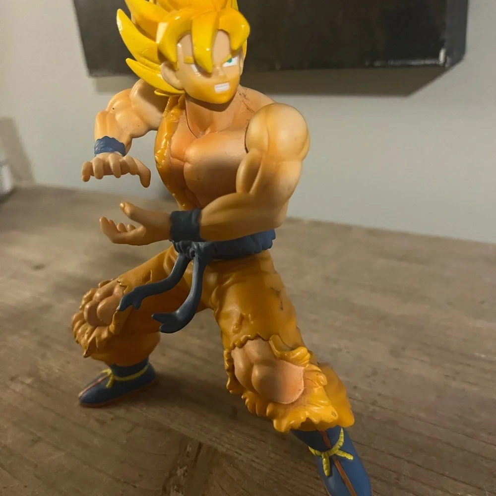 Action Figure with Yellow and Blue Outfit‎ Goku Dragon Ball Z